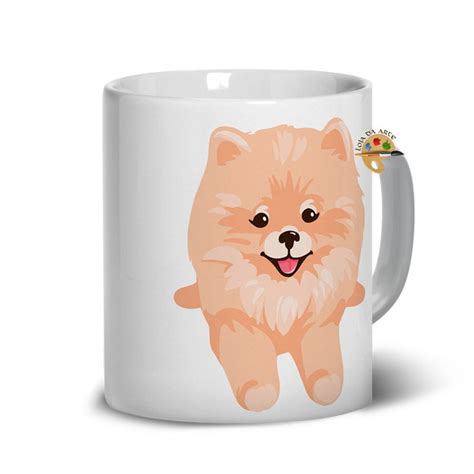 Caneca Cachorro Spitz Xicara Cp Elo Produtos Especiais