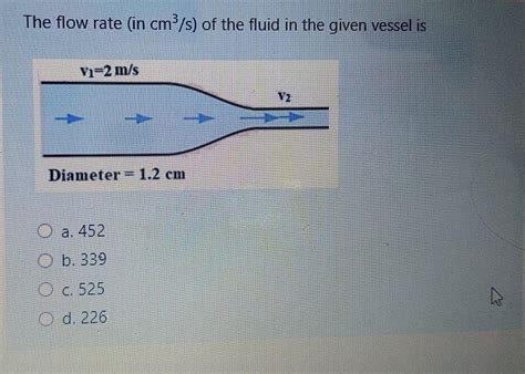 Solved Water Density 1000 Kg M3 Flows In A Chegg