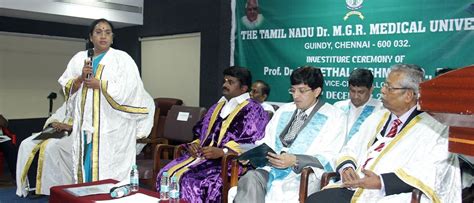 The Tamil Nadu Dr M G R Medical University Ranking Admissions