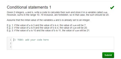 Solved Conditional Statements 1 Given 2 Integers A And B