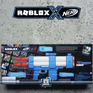 Jual Nerf Roblox Arsenal Pulse Laser Blaster Automatic Motorized New