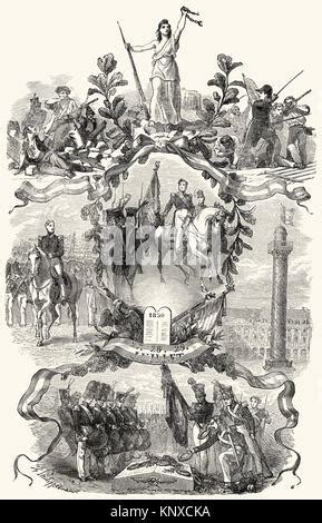 July 1830 French Revolution Stock Photo - Alamy