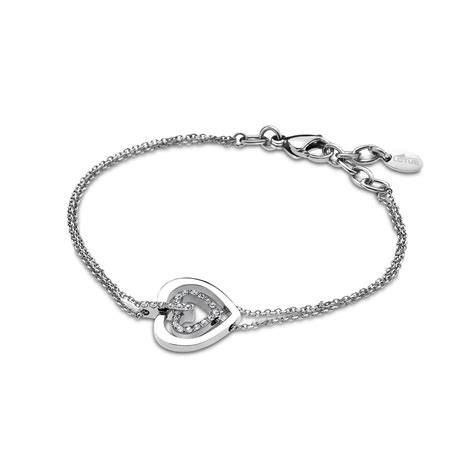 Achat Bracelet Lotus Style Bliss Coeur En Acier