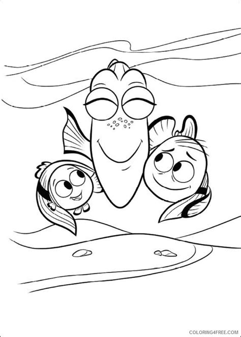 Finding Dory Coloring Pages Printable Coloring Free Coloring Free