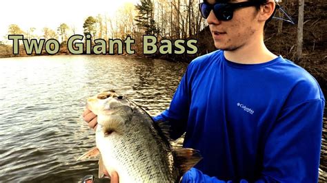 Two Giant Bass In One Day Legendary Day Of Bass Fishing Youtube