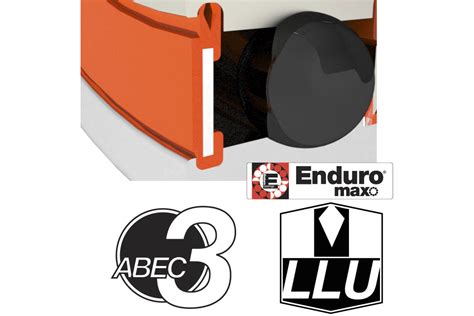 Enduro Bearing 6901 LLU 12x24x6 Abec 3 Max Black Oxide