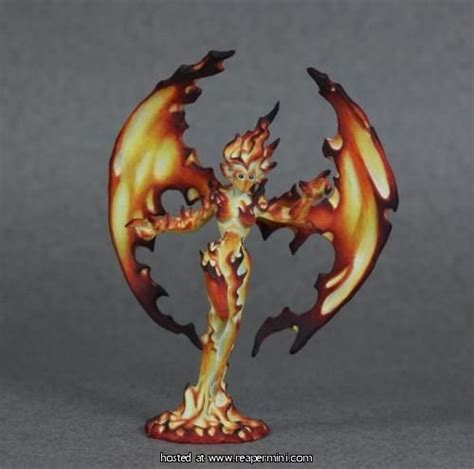 Miniature Metal Fire Elemental In 2021 Miniatures Metal Dungeons