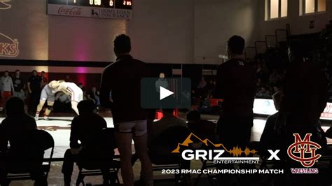 Griz Entertainment X Cmu Wrestling Rmac Championships 2023 On Vimeo