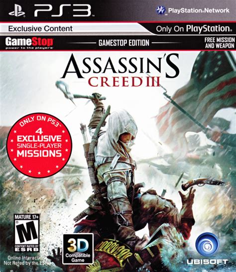 Assassins Creed Iii The Hidden Secrets Pack Box Shot For Playstation