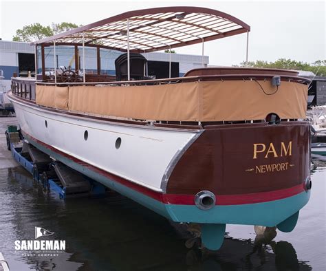 Great Lakes Boat Building 62 Ft Commuter Yacht 1921 Sandeman Yacht