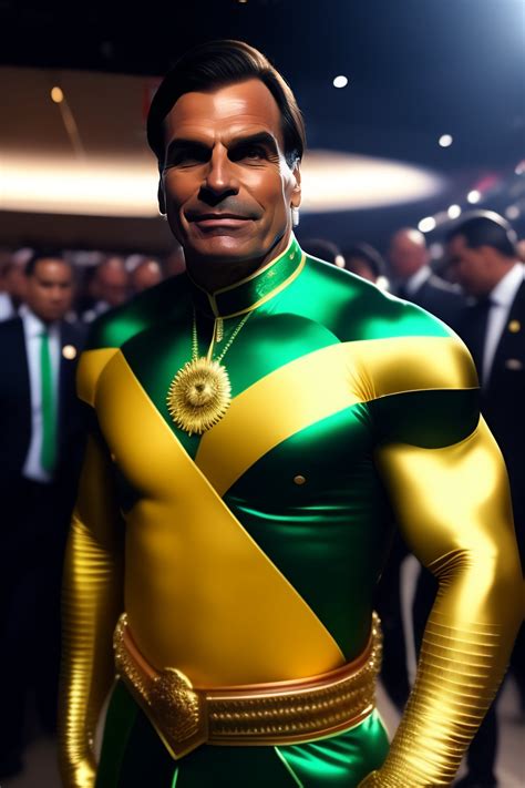 Lexica Jair Bolsonaro traje de super herói