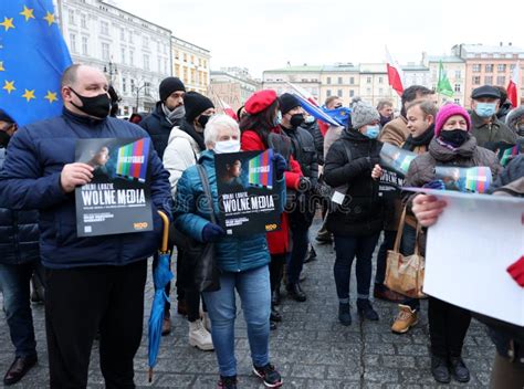 Freie Medien Und Freie Bürger Protest in Der Ukraine Gegen Lex Tvn