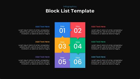 Block List Powerpoint Template Slidebazaar