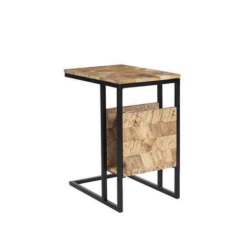 Shift Laptoptafel Mangohout Naturel 35cm