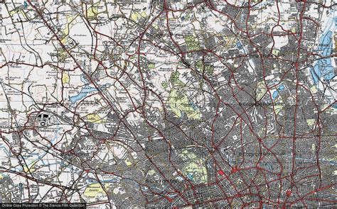 Old Maps Of Hampstead Heath Greater London Francis Frith