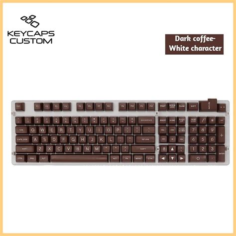 SA Profile Double Color Injection Opaque Big Font ABS Keycaps