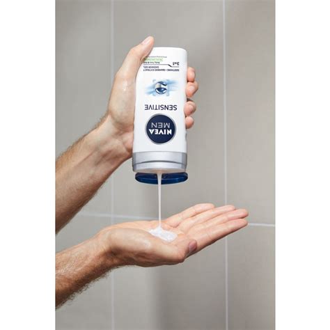 Köp Nivea Men Duschkräm Sensitive Shower Gel 250 Ml På