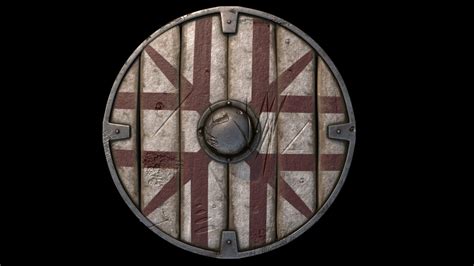 Damaged Viking Shield 3d Model By Jones Jonesmetrac [7b2a7e5] Sketchfab