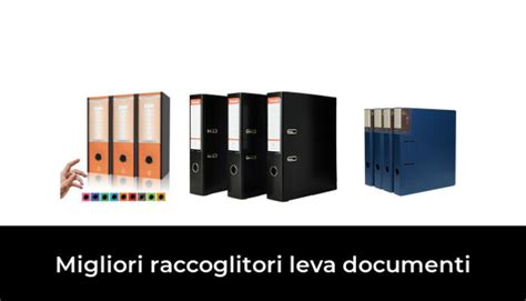 Migliori Raccoglitori Leva Documenti Nel Recensioni Opinioni