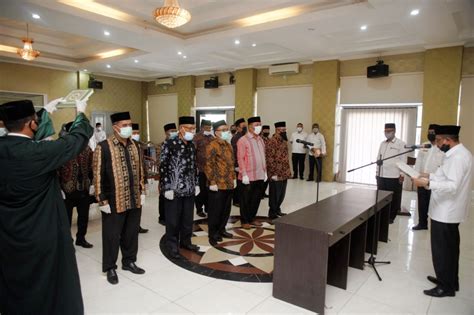 Selain Pejabat Fungsional Kemenag Aceh Juga Lantik Pejabat