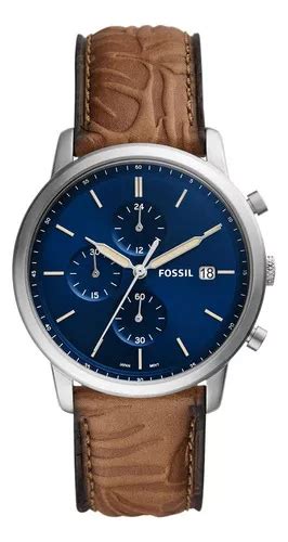 Reloj Fossil Neutra Chrono Silver Para Hombre Mercadolibre