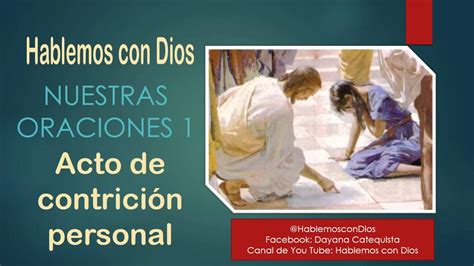 Acto de Contrición Personal Iglesia Católica Oraciones Católicas YouTube