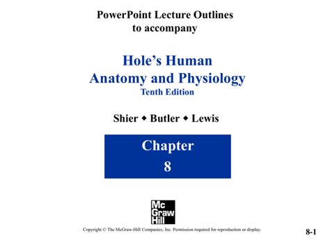 Chapter 8 Skeletal Joints Powerpoint