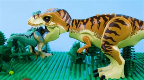 Lego Jurassic World Stop Motion Lego Jurassic World Dinosaur