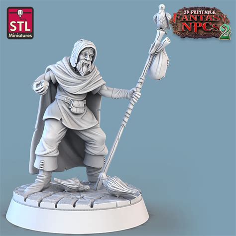 D Printable Fantasy Npcs Townfolks Vol By Stl Miniatures