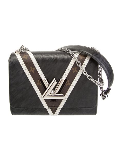 Louis Vuitton Epi Twist Mm Black Shoulder Bags Handbags Lou