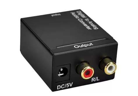 Producto Conversor Audio Digital A Anal Gico Rca Fibra Optica Coaxial