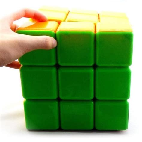 Casse Tete Green Cube Magique D Compression X X Puzzle Lisse