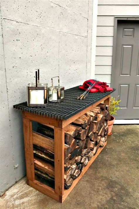 Diy Firewood Rack Ideas Diycraftsguru