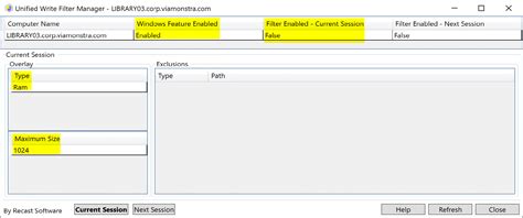 How To Implement Unified Write Filter Manager With Right Click Tools