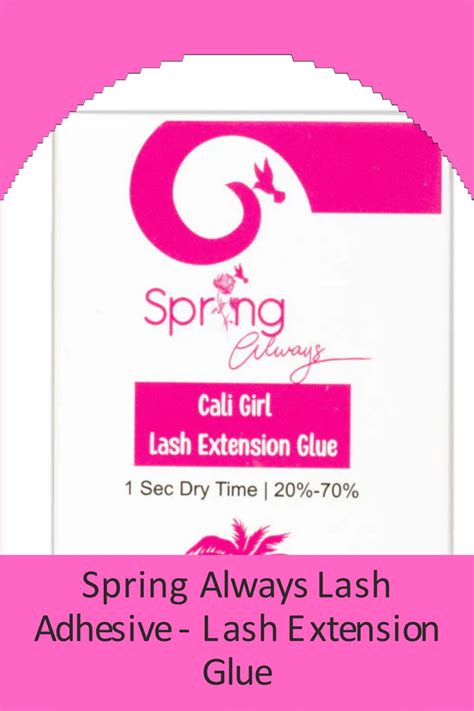 Ppt Spring Always Lash Adhesive Lash Extension Glue Powerpoint