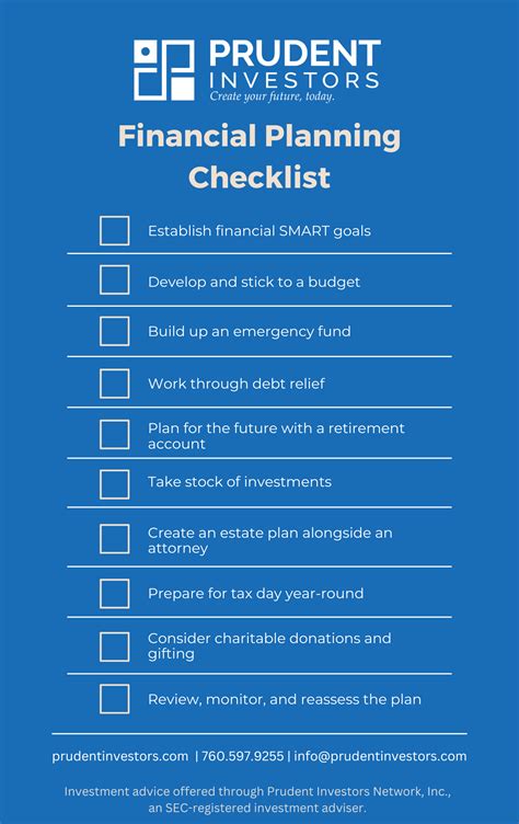 Your Financial Planning Checklist For The New Year