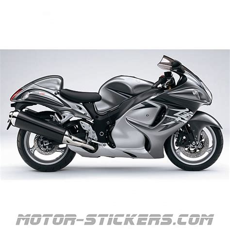 Suzuki GSX 1300R Hayabusa 2009 Decals