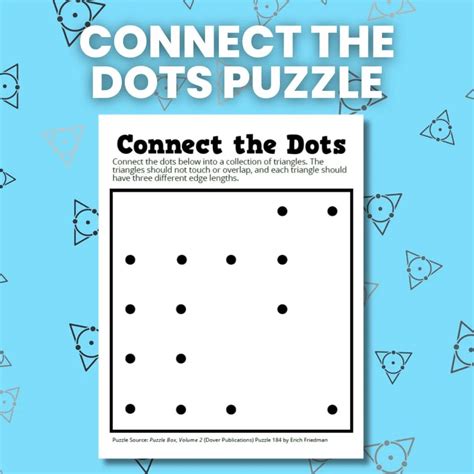 Connect The Dots Puzzle Math Love Worksheets Library