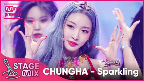 교차편집 청하 Sparkling Chung Ha Sparkling Stagemix Youtube