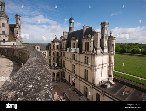 Chateau Chambord Staircase Hi Res Stock Photography And Images Alamy