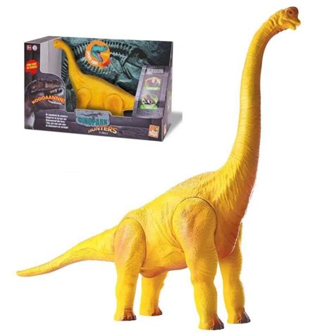 Dinossauro Dinopark Hunters Braquiossauro Rugido Bee Toys