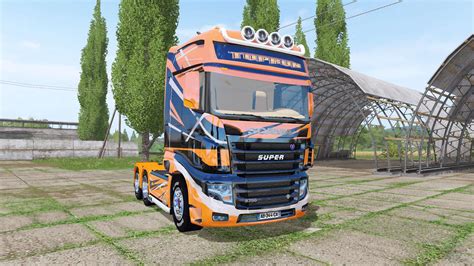 Scania R Evo Toprun Para Farming Simulator