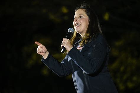 House leader Elise Stefanik backs Trump as GOP feuds over ex-president ...