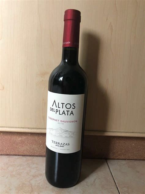 Red Wine Altos Del Plata Cabernet Sauvignon Food Drinks