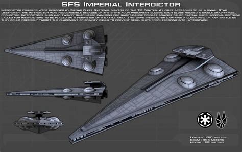 Star Wars Imperial Interdictor Ortho By Unusualsuspex