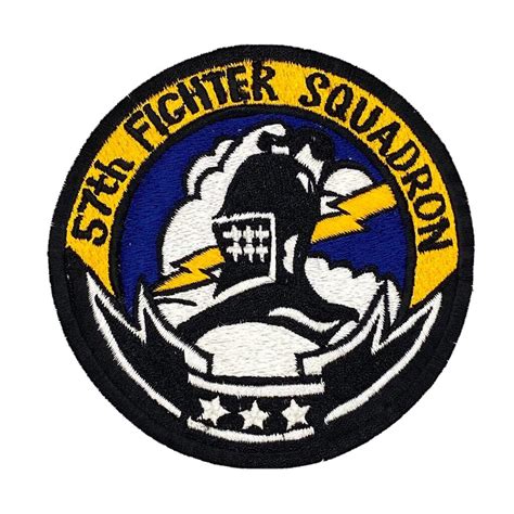 air force usaf  fighter squadron patch