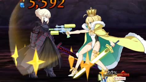 Archuria Vs Saber Alter FGO NA 3rd Anniversary Saber Alter