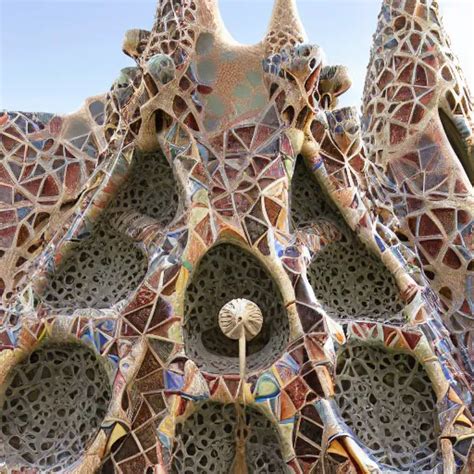 Visionary Architecture By Antoni Gaudi John Stephens Stable Diffusion