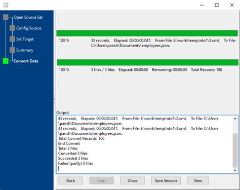 Merge And Convert Multiple XML Files Into One JSON