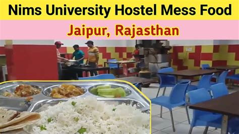 Nims Hostel Mess Food Nims University Tour Hostel Of Nims